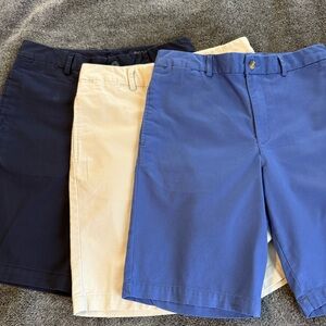 Ralph Lauren Shorts in Navy, Beige, and Blue